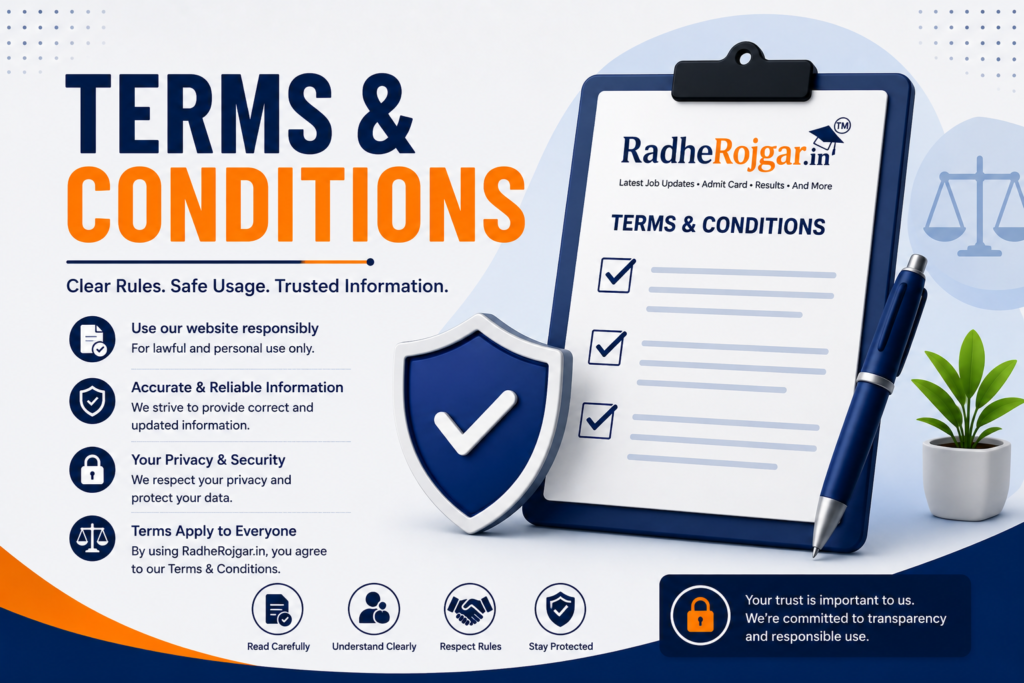 Terms and conditions