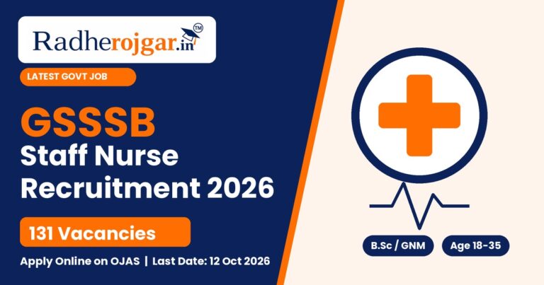Staff Nurse Recruitment 2026
