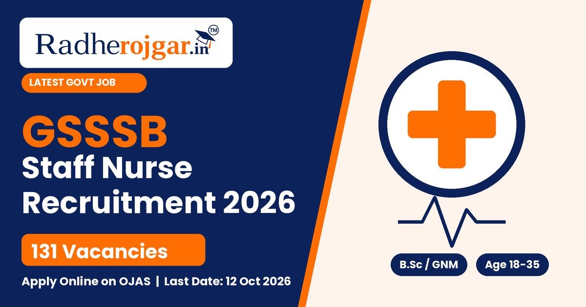 Staff Nurse Recruitment 2026