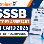 GSSSB Laboratory Assistant Admit Card